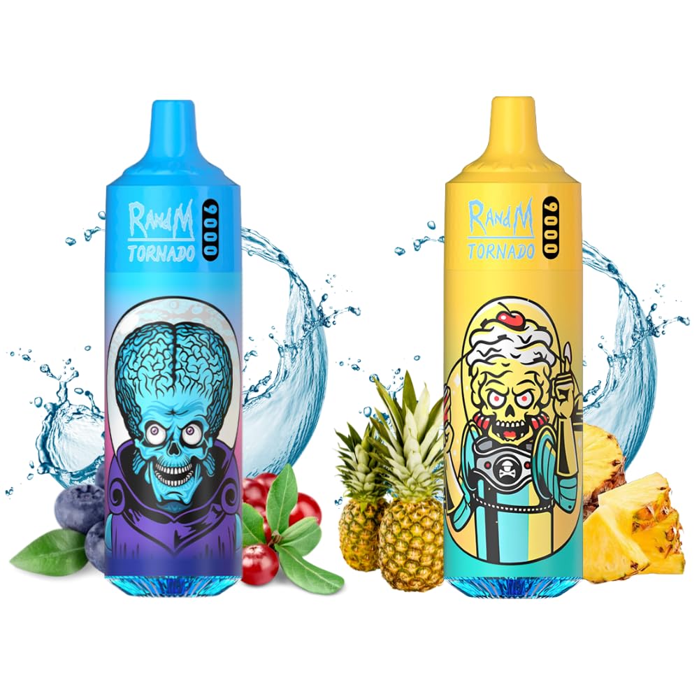 RandM Tornado 9000 – Das leistungsstarke und innovative Vape-Gerät für anspruchsvolle Dampfer